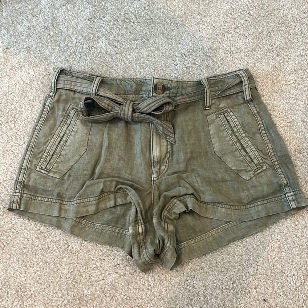 Green American Eagle Shorts